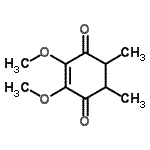 CAS#: 4373-40-4, 2,3-Dimethoxy-5,6-Dimethyl-2-Cyclohexene-1,4-Dione