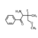 CAS#: 4374-19-0, 2-Amino-3-Fluoro-4-Methoxy-3-Methyl-1-Phenyl-1-Butanone