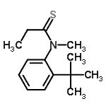 CAS#: 438192-72-4, N-Methyl-N-[2-(2-Methyl-2-Propanyl)Phenyl]Propanethioamide