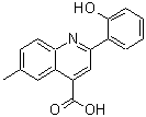 CAS 登录号：438219-85-3， 2-(2-羟基苯基)-6-甲基-4-喹啉羧酸