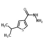 CAS#: 438221-49-9, 5-Isopropyl-3-Thiophenecarbohydrazide