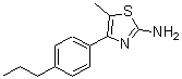 CAS#: 438223-45-1, 5-Methyl-4-(4-Propylphenyl)-1,3-Thiazol-2-Amine