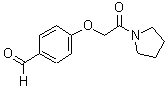 CAS 登录号：438229-79-9， 4-[2-氧代-2-(1-吡咯烷基)乙氧基]苯甲醛
