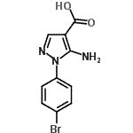 CAS#: 438243-87-9, 5-Amino-1-(4-Bromophenyl)-1H-Pyrazole-4-Carboxylic Acid