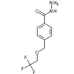 CAS 登录号：438466-57-0， 4-[(2,2,2-三氟乙氧基)甲基]苯甲酰肼