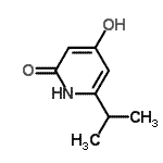 CAS#: 438554-30-4, 4-Hydroxy-6-Isopropyl-2(1H)-Pyridinone