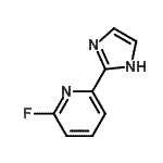 CAS#: 438564-53-5, 2-Fluoro-6-(1H-Imidazol-2-Yl)Pyridine