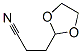 CAS#: 4388-58-3, 1,3-Dioxolane-2-Propiononitrile