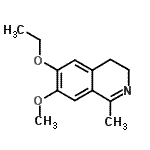 CAS#: 439146-82-4, 6-Ethoxy-7-Methoxy-1-Methyl-3,4-Dihydroisoquinoline