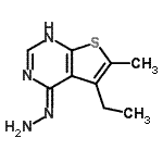 CAS#: 439692-91-8, (4Z)-5-Ethyl-4-Hydrazono-6-Methyl-1,4-Dihydrothieno[2,3-d]Pyrimidine
