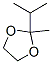 CAS 登录号：4405-16-7， 2-甲基-2-异丙基-1,3-二氧戊环