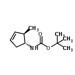 CAS#: 441788-27-8, 2-Methyl-2-Propanyl [(1R,2R)-2-Methyl-3-Cyclopenten-1-Yl]Carbamate