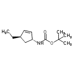 CAS#: 441799-00-4, 2-Methyl-2-Propanyl [(1R,4R)-4-Ethyl-2-Cyclopenten-1-Yl]Carbamate