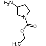 CAS#: 442873-99-6, Ethyl 3-Amino-1-Pyrrolidinecarboxylate