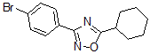 CAS#: 443106-68-1, 3-(4-Bromophenyl)-5-Cyclohexyl-1,2,4-Oxadiazole