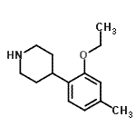 CAS#: 443130-87-8, 4-(2-Ethoxy-4-Methylphenyl)Piperidine