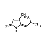 CAS#: 443680-32-8, (5E)-4-Methyl-5-(2-Methylpropylidene)-1,5-Dihydro-2H-Pyrrol-2-One