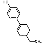 CAS 登录号：443796-38-1， 4-(4-乙基-1-环己烯-1-基)苯酚