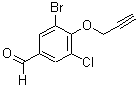 CAS#: 444059-52-3, 3-Bromo-5-Chloro-4-(2-Propyn-1-Yloxy)Benzaldehyde