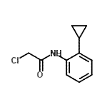 CAS 登录号：444066-96-0， 2-氯-N-(2-环丙基苯基)乙酰胺