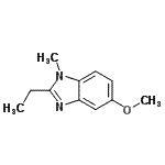 CAS#: 444167-02-6, 2-Ethyl-5-Methoxy-1-Methyl-1H-Benzimidazole