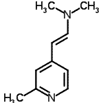CAS#: 444649-52-9, (E)-N,N-Dimethyl-2-(2-Methyl-4-Pyridinyl)Ethenamine