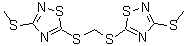 CAS#: 444791-15-5, 5,5'-(Methylenedisulfanediyl)Bis[3-(Methylsulfanyl)-1,2,4-Thiadiazole]
