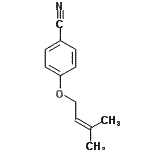 CAS#: 445003-94-1, 4-[(3-Methyl-2-Buten-1-Yl)Oxy]Benzonitrile
