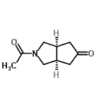 CAS#: 445389-15-1, (3aR,6aS)-2-Acetylhexahydrocyclopenta[c]Pyrrol-5(1H)-One