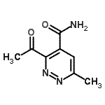 CAS#: 445458-19-5, 3-Acetyl-6-Methyl-4-Pyridazinecarboxamide