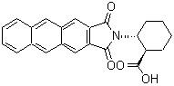 CAS 登录号：446044-44-6， (1R,2R)-2-(1,3-二氧代-1,3-二氢-2H-萘并[2,3-f]异吲哚-2-基)环己烷羧酸