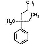 CAS#: 4468-40-0, (3-Methyl-3-Hexanyl)Benzene