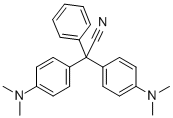 CAS#: 4468-56-8, 2,2-Bis-(4-N,N-Dimethylaminophenyl)-2-Phenylactonitrile