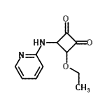 CAS#: 446861-51-4, 3-Ethoxy-4-(2-Pyridinylamino)-1,2-Cyclobutanedione