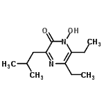 CAS#: 446867-70-5, 5,6-Diethyl-1-Hydroxy-3-Isobutyl-2(1H)-Pyrazinone