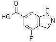 CAS#: 447-44-9, 4-Fluoro-1H-Indazole-6-Carboxylic Acid