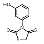 CAS#: 447426-14-4, 3-(3-Hydroxyphenyl)-4-Thioxo-1,3-Thiazolidin-2-One