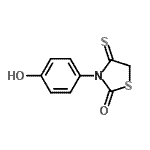 CAS#: 447426-16-6, 3-(4-Hydroxyphenyl)-4-Thioxo-1,3-Thiazolidin-2-One