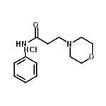 CAS#: 4497-03-4, N-[3-(4-Morpholinyl)Propanoyl]Anilinium Chloride