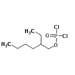CAS 登录号：45088-64-0， 2-乙基己基二氯膦酸酯