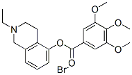 CAS#: 4512-83-8, (2-Ethyl-3,4-Dihydro-1H-Isoquinolin-5-Yl) 3,4,5-Trimethoxybenzoate Bromide