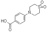 CAS#: 451485-62-4, 4-(1,1-Dioxido-4-Thiomorpholinyl)Benzoic Acid