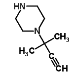 CAS#: 451494-40-9, 1-(1,1-Dimethylprop-2-Ynyl)Piperazine