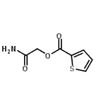 CAS#: 452300-70-8, 2-Amino-2-Oxoethyl 2-Thiophenecarboxylate
