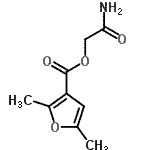 CAS 登录号：452939-22-9， 2-氨基-2-氧代乙基2,5-二甲基-3-糠酸酯