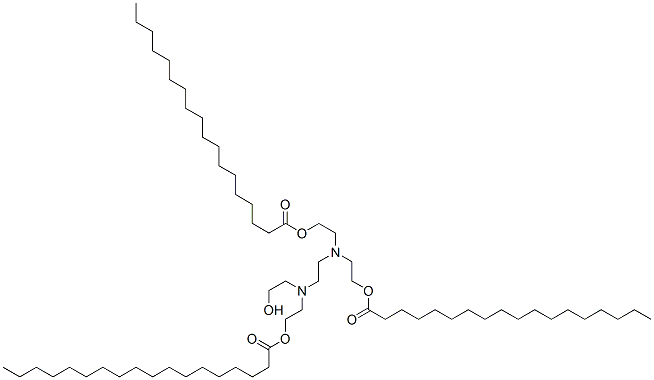 CAS 登录号：45325-73-3， [[2-[(2-羟基乙基)[2-[(1-氧代十八烷基)氧基]乙基]氨基]乙基]亚氨基]二乙烷-1,2-二基二硬脂酸酯