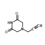 CAS#: 455311-31-6, 4-(2-Propyn-1-Yl)-2,6-Piperazinedione
