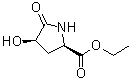 CAS 登录号：455334-20-0， (4R)-4-羟基-5-氧代-D-脯氨酸乙酯