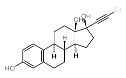 CAS#: 4567-67-3, (8S,9S,13S,14S,17S)-17-(2-Chloroethynyl)-13-Methyl-7,8,9,11,12,14,15,16-Octahydro-6H-Cyclopenta[a]Phenanthrene-3,17-Diol