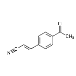 CAS#: 457602-70-9, (2E)-3-(4-Acetylphenyl)Acrylonitrile